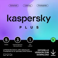 Kaspersky Plus (5 Devices - 1 Year) DACH ESD