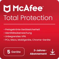 McAfee Total Protection (5 Device - 2 Years) ESD