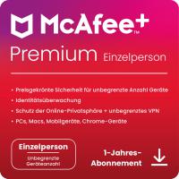 McAfee+ Premium Individual Security (1 User - 1 Year) ESD