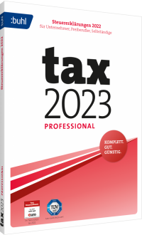 BUHL tax 2023  Professional (für das Steuerjahr 2022)